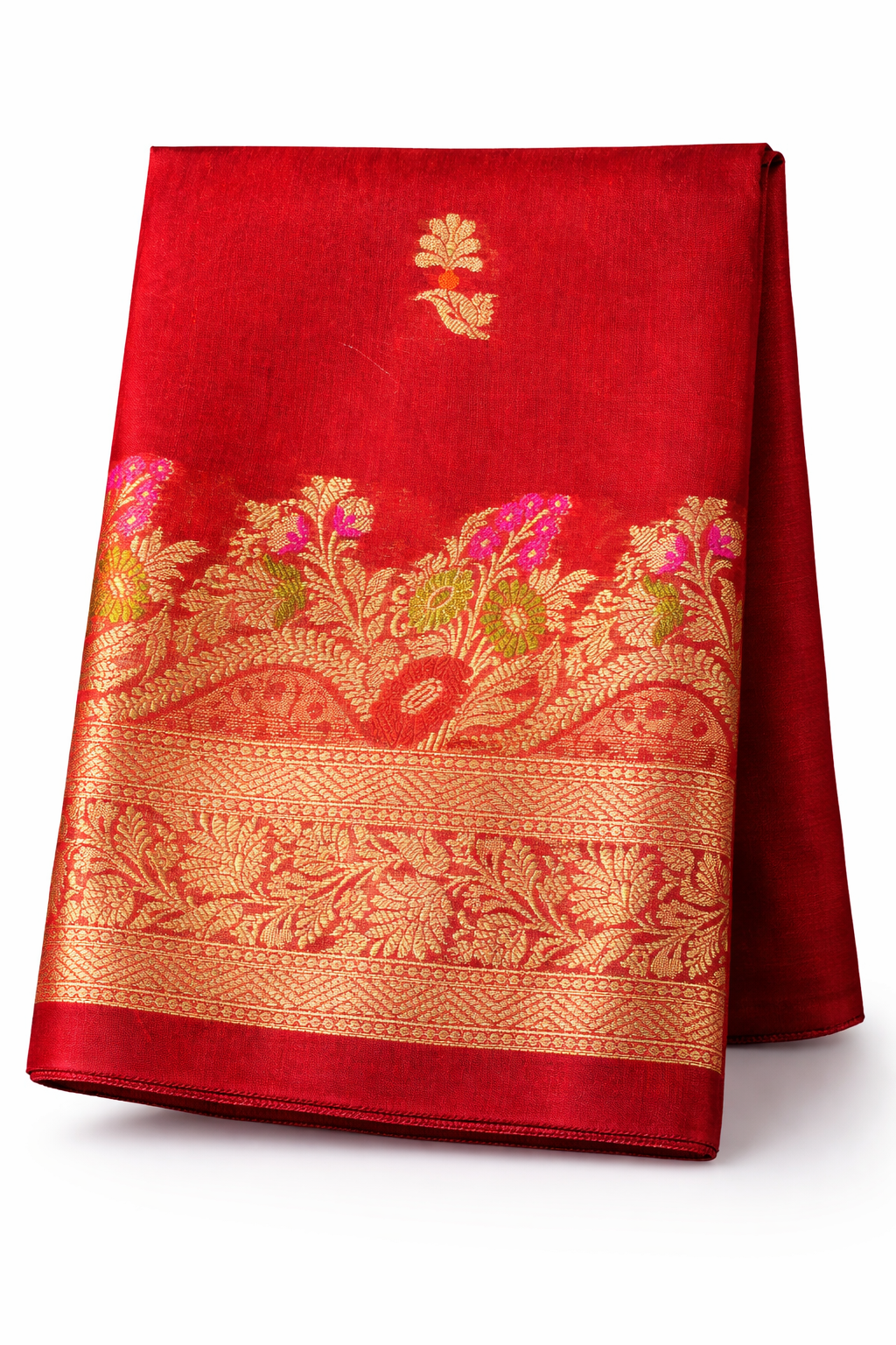 Banarasi Rajshahi Minedar Cotton Dress Material