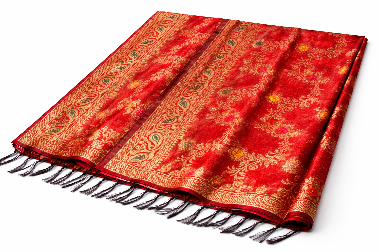 Banarasi Rajshahi Minedar Cotton Dress Material