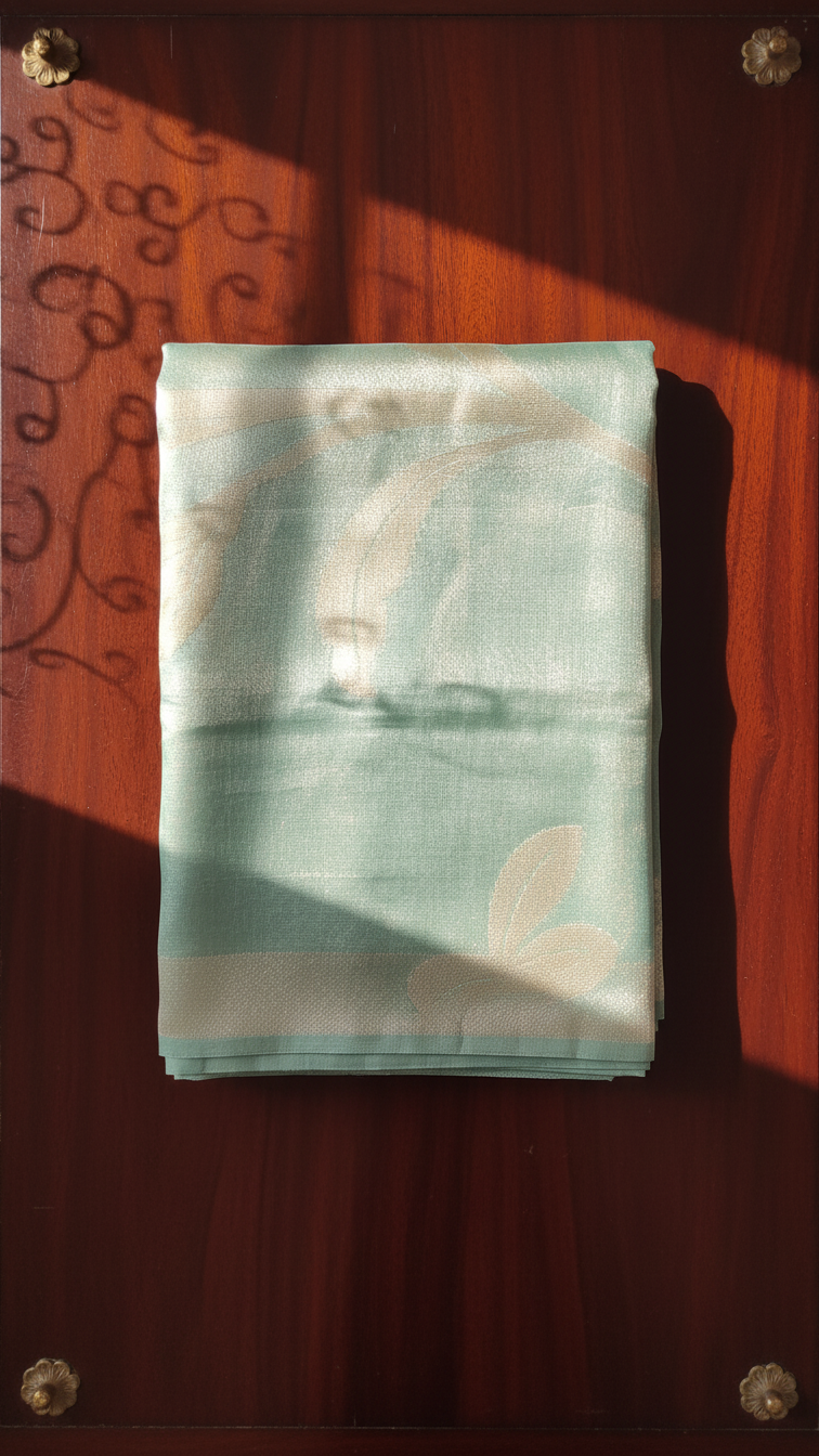 Tissue Badajal Design Banarasi Saree – Pure Tissue Silk Zari Jaal Saree | Sovereign of Banaras